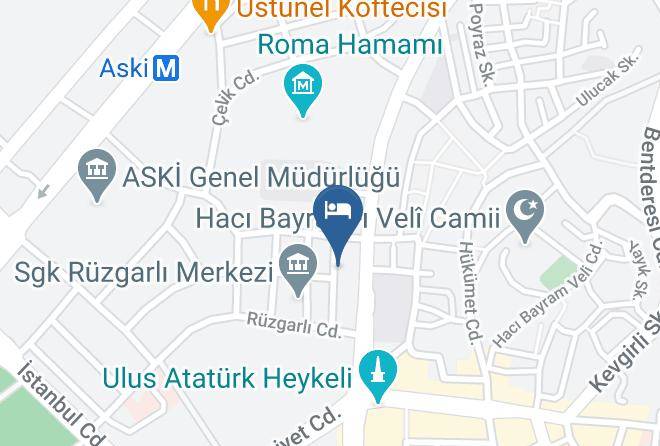 Altindag - Mar Si Hotel Maps