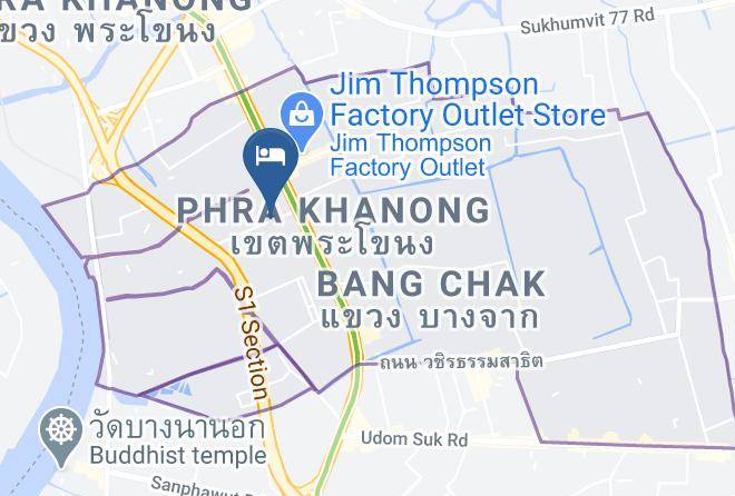 Phra Nakhon - Marsi Hotel Bangchak Maps