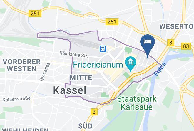 Kassel - Marstall Kassel Maps