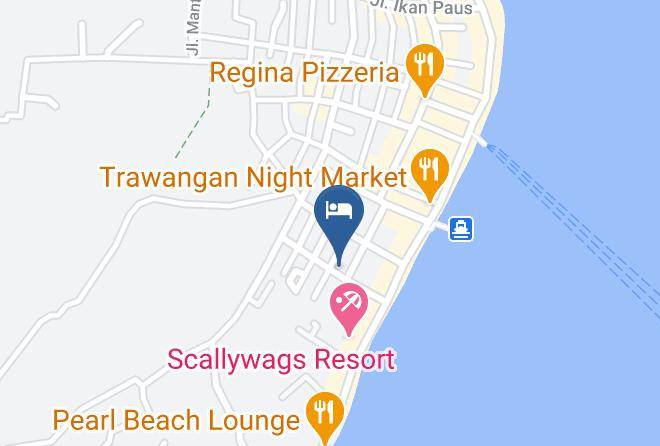 North Lombok Regency - Martas Hotel Maps