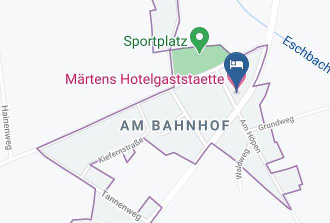 Diepholz - Martens Hotelgaststaette Maps