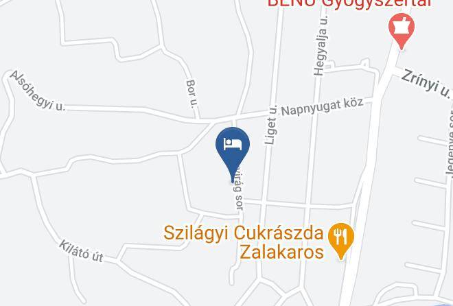 Zalakaros - Marti Haz Maps