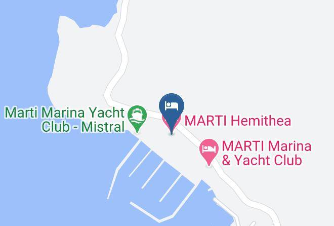 Mugla - Marti Hemithea Hotel Maps