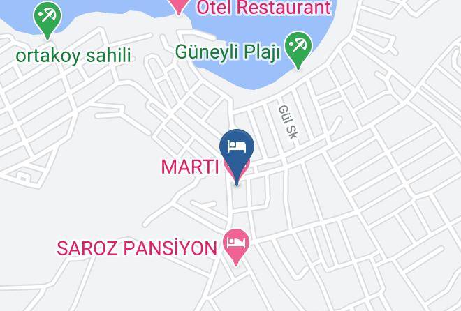 Canakkale - Marti Motel Maps