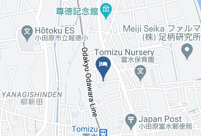 Odawara City - Martian Hotel Tomizu Maps