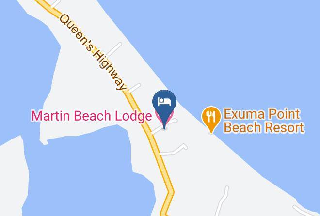 Exuma Cays - Martin Beach Lodge Maps