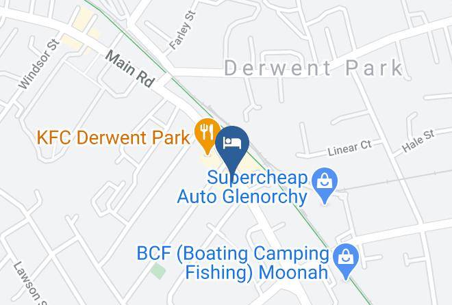 Martin Cash Motel Map