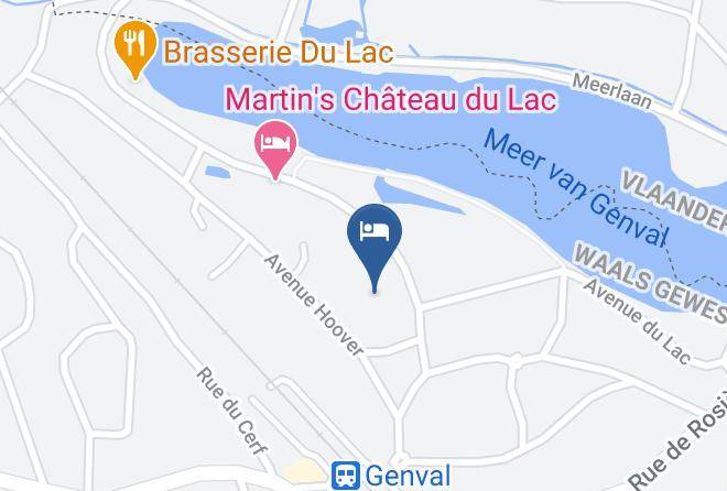 Brabant - Martin's Manoir Du Lac Maps