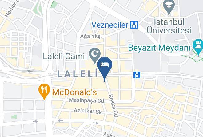 Fatih - Martinenz Otel Maps