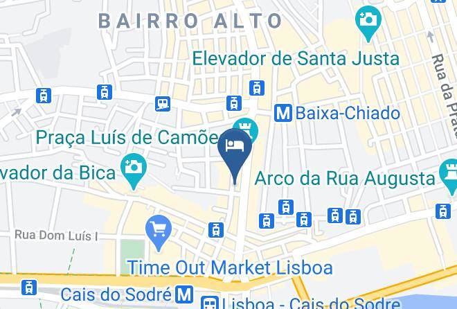 Lisbon - Martinhal Lisbon Chiado Family Suites Maps