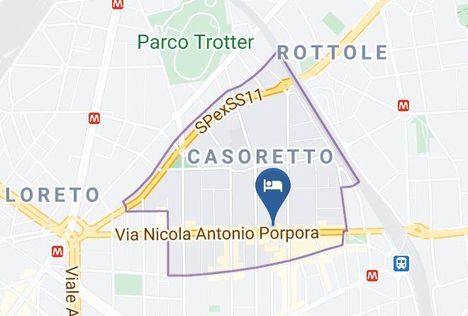 Milan - Martini Residence Maps