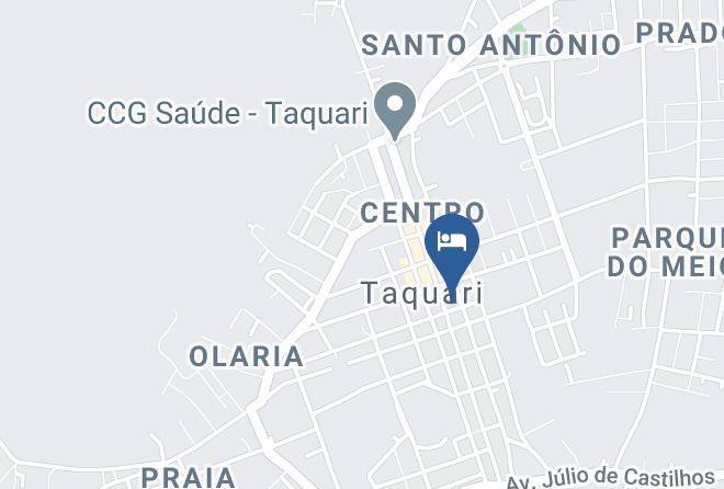 Taquari - Martins Hotel Maps