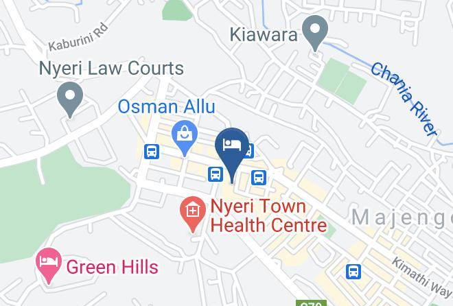 Nyeri - Maru B Court Hotel Ltd Maps