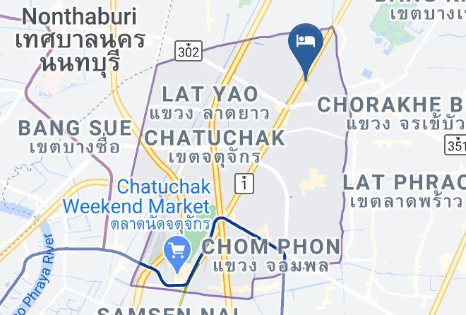 Chatuchak - Maruay Garden Hotel Maps