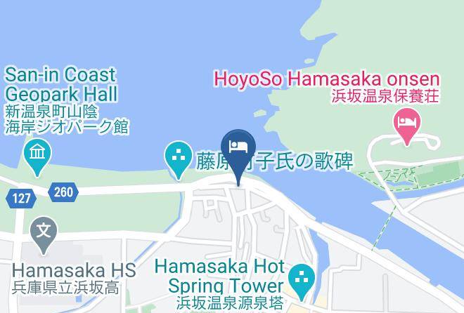 Shin Onsen Townmikata District - Marubun The Seaside Inn Maps
