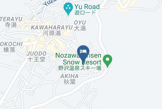 Nozawaonsen Vil Shimotakai District - Maruken Sanso Maps