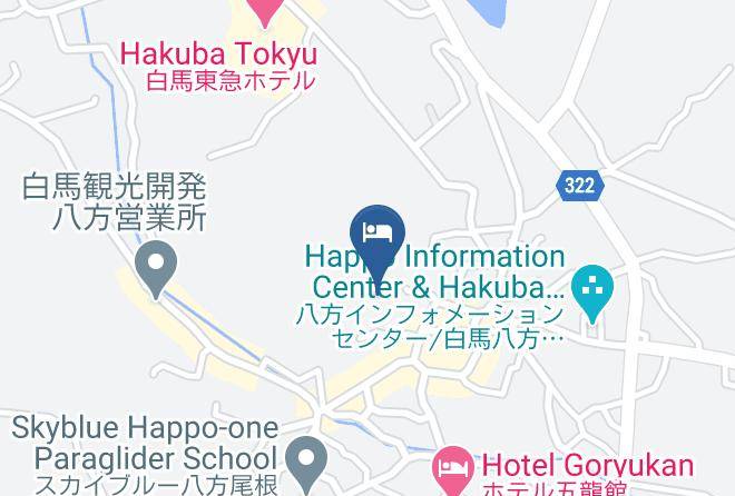 Hakuba Vil Kitaazumi District - Marukin Ryokan Maps