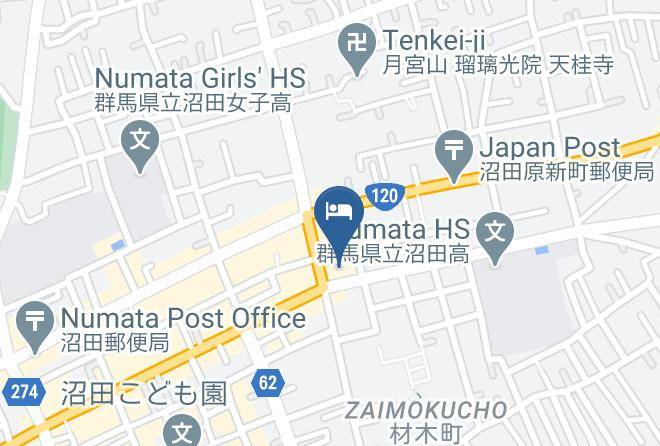 Numata City - Marukiya Maps