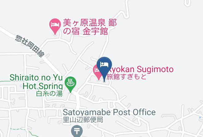 Matsumoto City - Marunaka Ryokan Maps