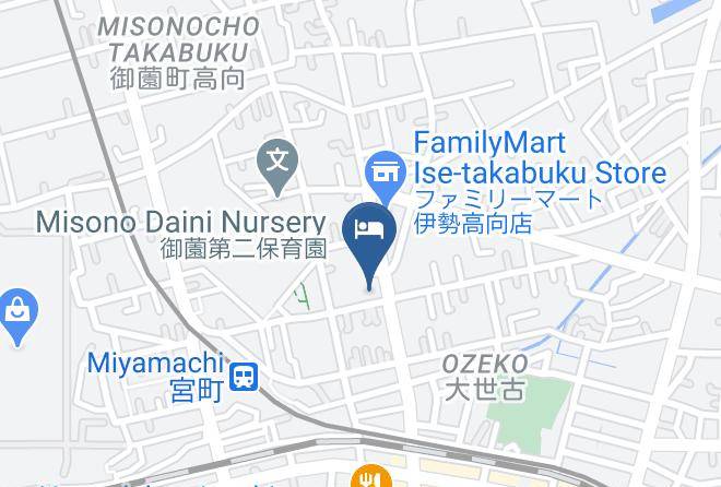 Ise City - Maruni Hotel Ise Maps