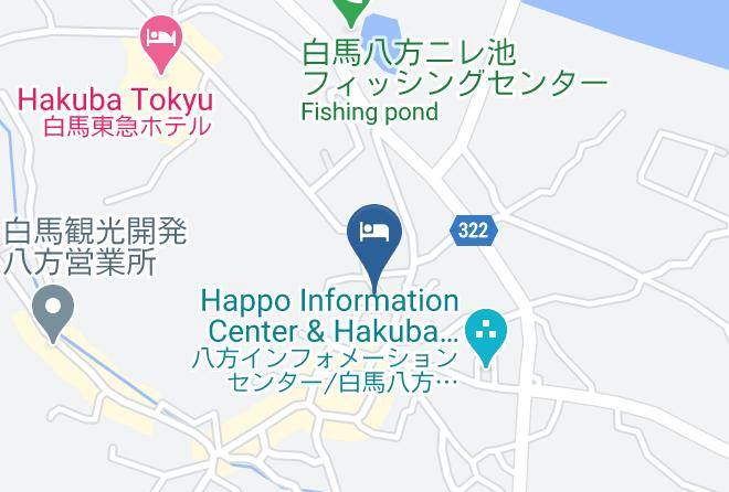 Hakuba Vil Kitaazumi District - Maruni Ryokan Maps