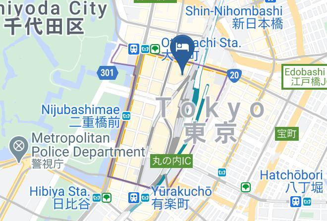 Chiyoda Ward - Marunouchi Hotel Maps