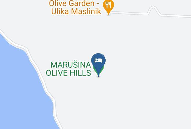 Punat - Marusina Olive Hills Maps