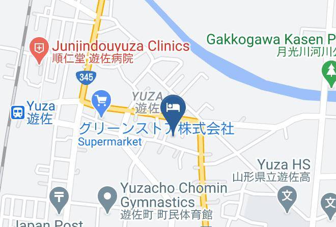 Yuza Townakumi District - Maruto Inn Maps