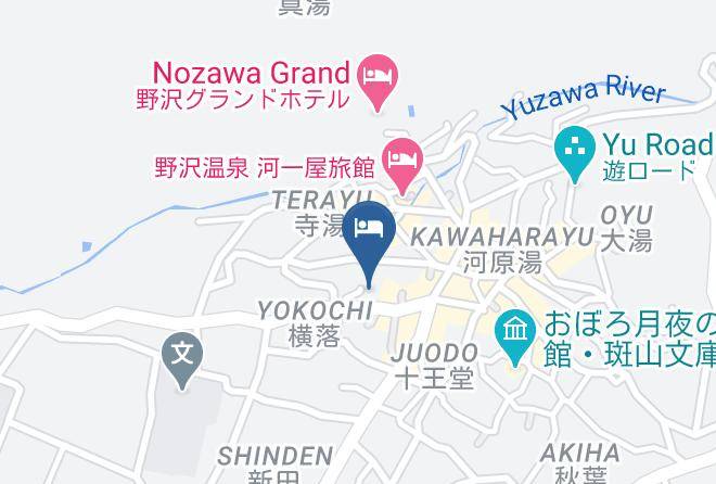 Nozawaonsen Vil Shimotakai District - Marutoya Maps