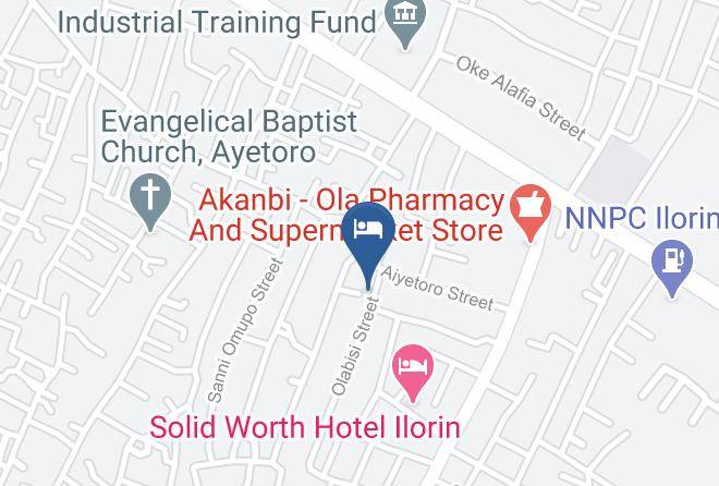 Ilorin - Marvellous Hotel Annex Maps