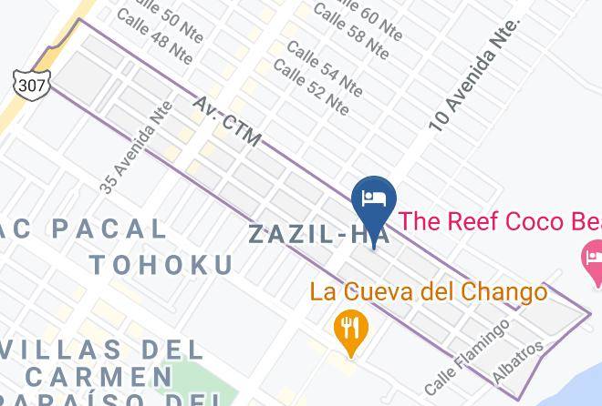 Solidaridad - Marvic Hotel Boutique Maps