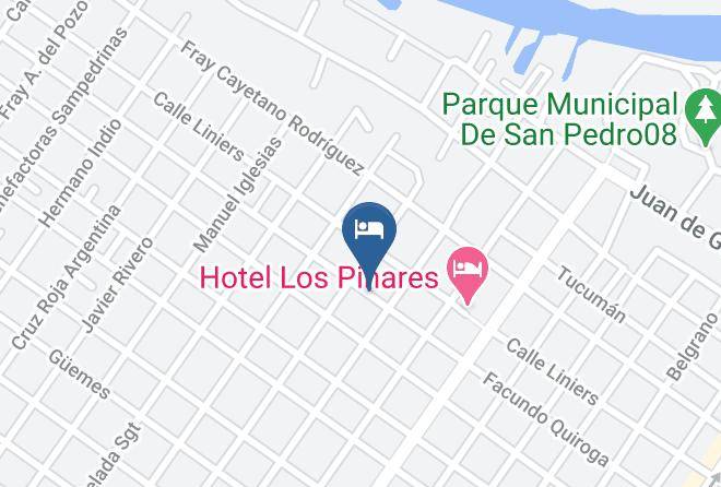 San Pedro - Marvic Hotel Maps