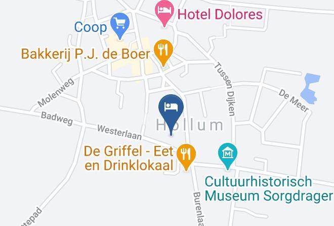 Ameland - Marvon's Plak Bed And Breakfast Maps
