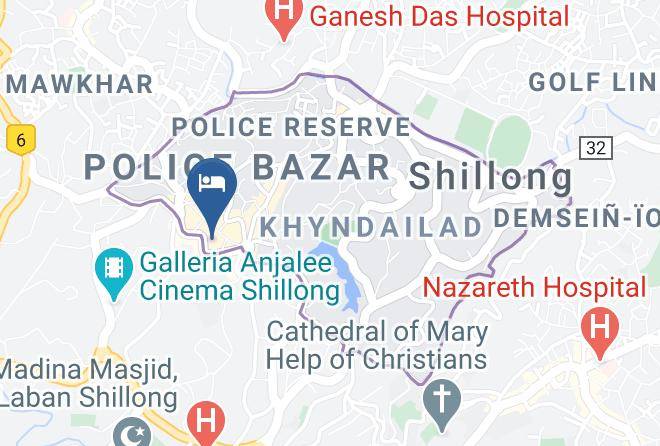 Shillong - Marwari Basa Hotel Maps