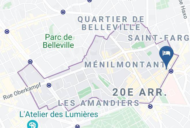Paris - Mary's Hotel Maps