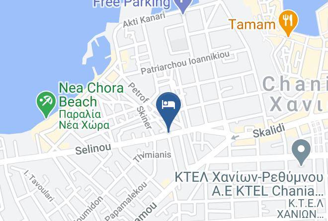 Khania - Mary Suites Chania Maps