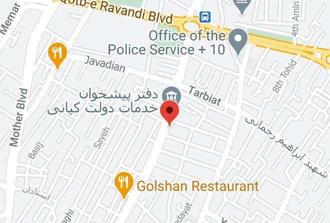 Isfahan - Maryam Hotel Maps