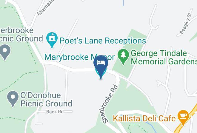 Yarra Ranges - Marybrooke Manor Maps