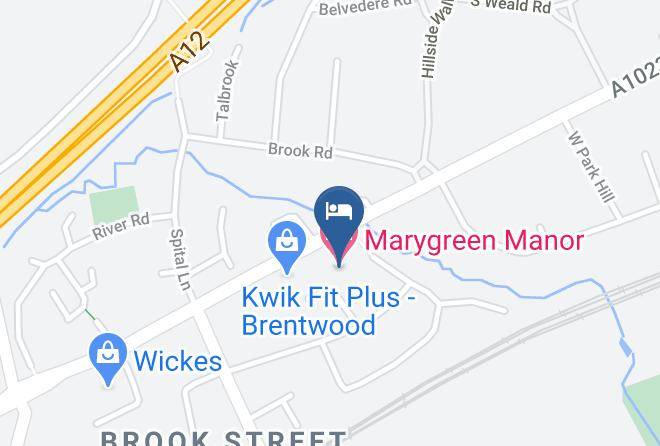 Essex - Marygreen Manor Hotel Maps