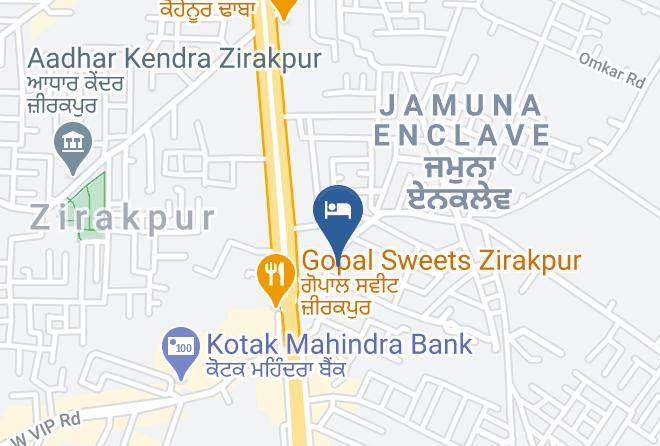 Zirakpur - Maryland Group Hotel Maps