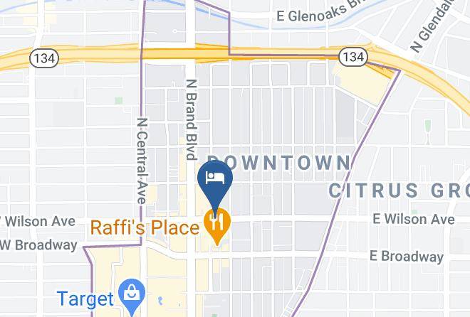 Los Angeles - Maryland Hotel Maps
