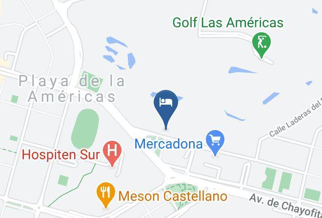 Santa Cruz De Tenerife - Marylanza Suites & Spa Maps