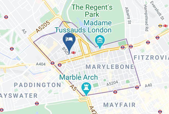 London - Marylebone Lodge Maps