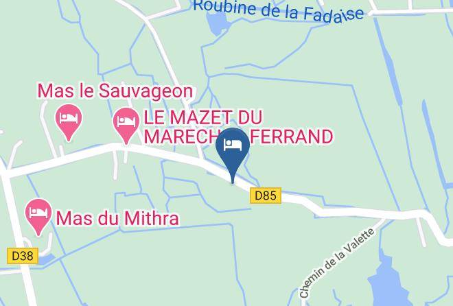 Mas Albert Espelly Map