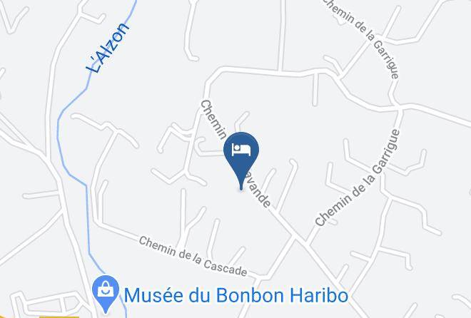 Gard - Le Mas Des Alexandrins Maps