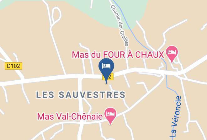 Vaucluse - Mas Blanquinaou Maps