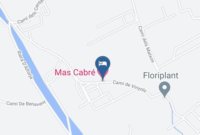 Tarragona - Mas Cabre Maps