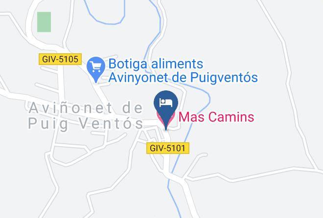 Girona - Mas Camins Maps