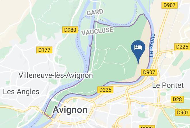 Vaucluse - Mas Chateau Blanc Maps