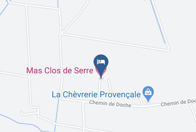 Vaucluse - Mas Clos De Serre Maps